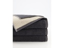 Cawö Duschtuch Edition Allover 70 x 140 cm, Beige/Granit