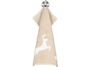 Cawö Gästetuch Alpenchic Edition Hirsch 30 x 50 cm, Beige