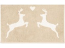 Cawö Gästetuch Alpenchic Edition Hirsch 30 x 50 cm, Beige