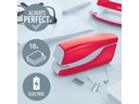 Leitz Elektrisches Heftgerät NeXXt WOW 10 Seiten, Rot
