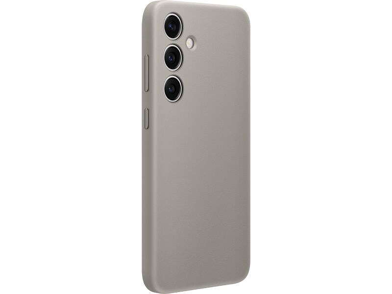 Samsung Back Cover Vegan Leather Galaxy S24+ Taupe