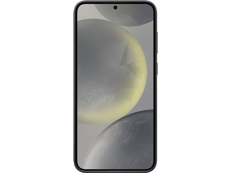 Samsung Back Cover Vegan Leather Galaxy S24+ Schwarz