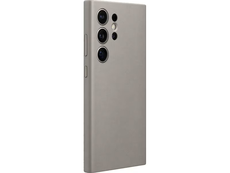 Samsung Back Cover Vegan Leather Galaxy S24 Ultra Taupe