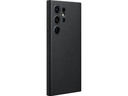 Samsung Back Cover Vegan Leather Galaxy S24 Ultra Schwarz