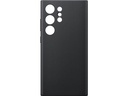 Samsung Back Cover Vegan Leather Galaxy S24 Ultra Schwarz