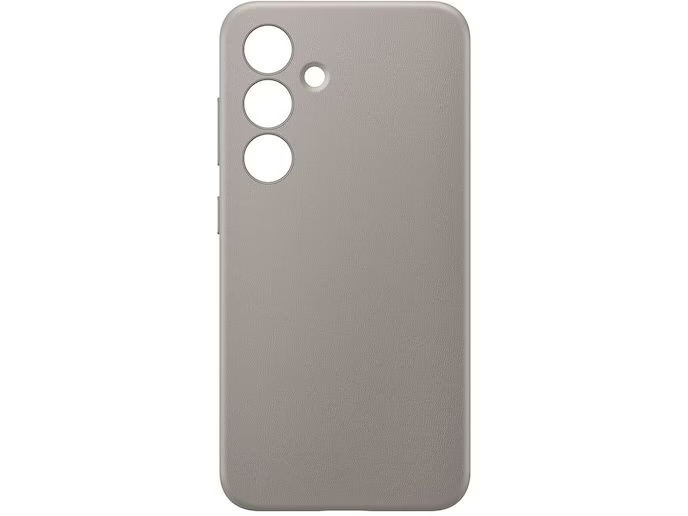 Samsung Back Cover Vegan Leather Galaxy S24 Taupe
