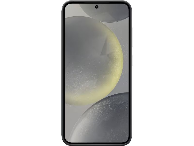 Samsung Back Cover Vegan Leather Galaxy S24 Schwarz