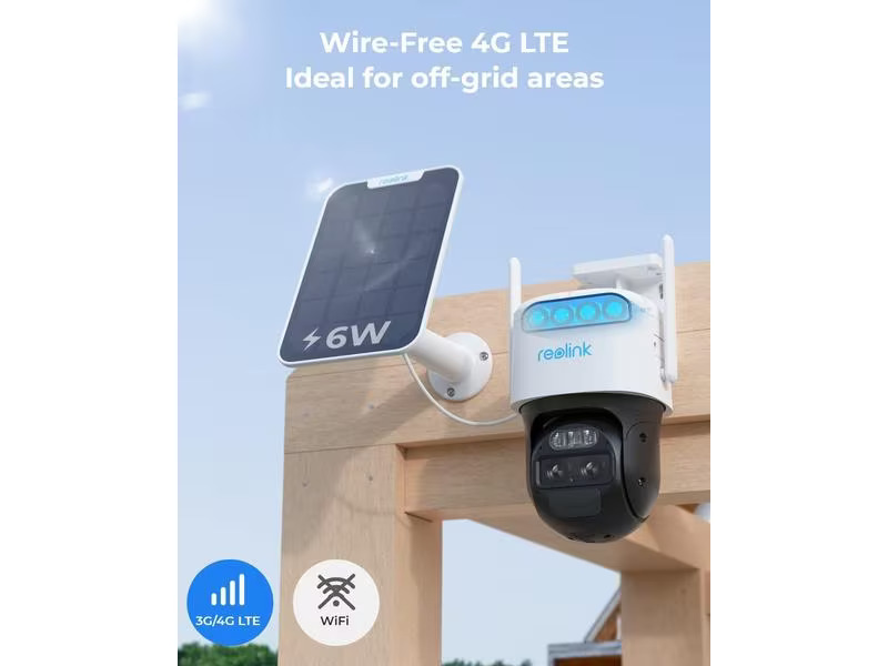 Reolink Netzwerkkamera RL-TrackMix-LTE inkl. Solar Panel Plus 66W