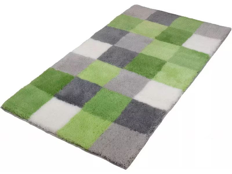 Kleine Wolke Badteppich Caro 70 x 120 cm, Grün