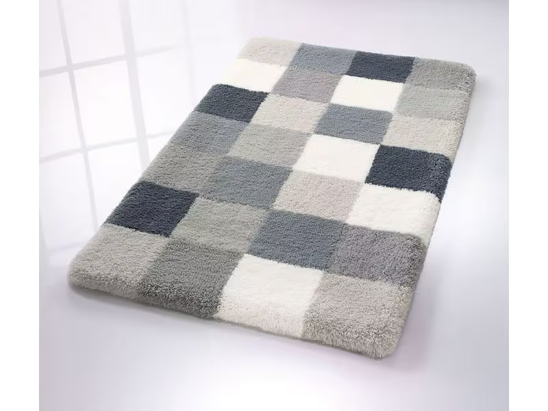 Kleine Wolke Badteppich Caro 70 x 120 cm, Anthrazit