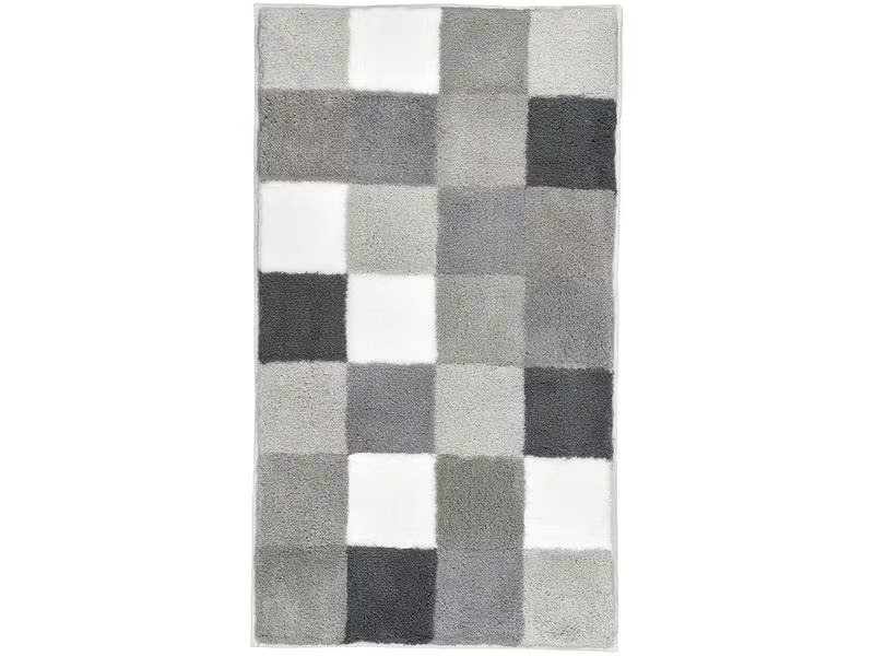 Kleine Wolke Badteppich Caro 70 x 120 cm, Anthrazit