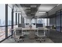 Hybriqs Bürostehleuchte Hybrid Light Three HCL, Silber