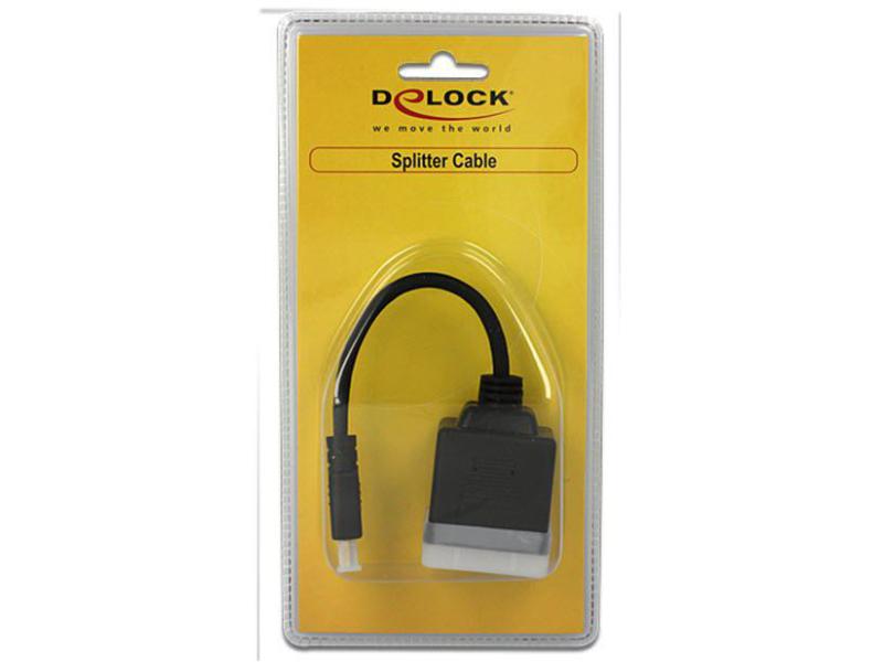 Delock 2-Port Signalsplitter HDMI - HDMI