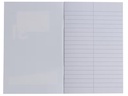 Office Focus Schulheft FSC 14 x 20 cm, Liniert, Blau, 10 Stück