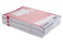 Office Focus Schulheft FSC 14 x 20 cm, Kariert, Rot, 10 Stück