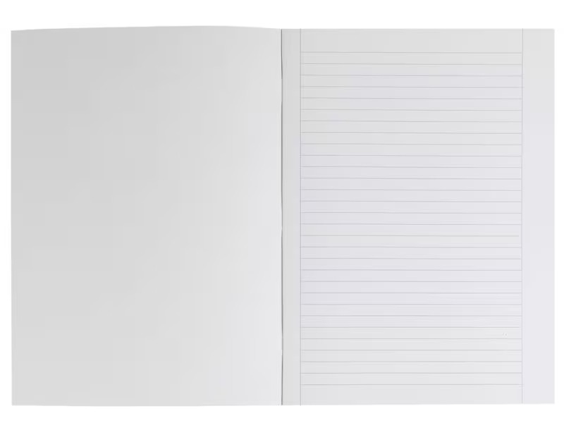 Office Focus Schulheft A4, Liniert, Blau, 10 Stück