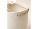 Esmée Blumentopf zum Hängen 15 cm, Beige