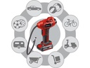 Einhell Automotive Akku-Kompressor CE-AP 18+CE-CC 18+2.0 Ah Kit