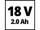 Einhell Automotive Akku-Kompressor CE-AP 18+CE-CC 18+2.0 Ah Kit
