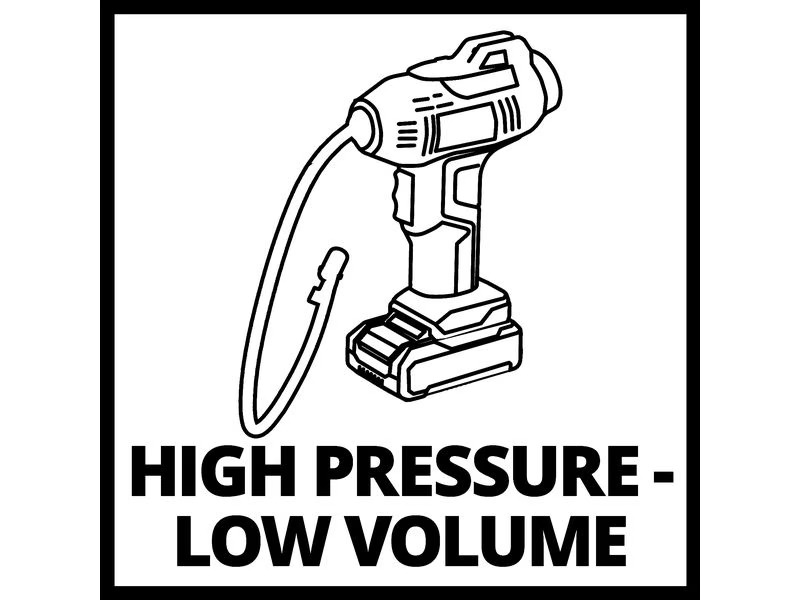 Einhell Automotive Akku-Kompressor CE-AP 18+CE-CC 18+2.0 Ah Kit