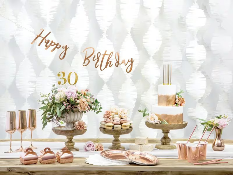 Partydeco Kerze 12.5 cm, 12-teiig, Gold