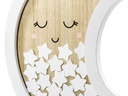 Partydeco Gästebuch Mond Weiss