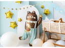 Partydeco Folienballon Teddybär 72 x 104 cm