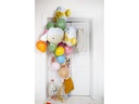 Partydeco Folienballon Schaf 87 x 57.5 cm, Mehrfarbig