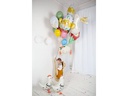 Partydeco Folienballon Schaf 87 x 57.5 cm, Mehrfarbig