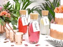Partydeco Einwegbecher Uni 220 ml, 6 Stück, Rosegold