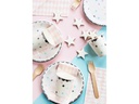 Partydeco Einwegbecher Einorn/Sterne 6 Stück
