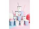Partydeco Einwegbecher Einorn/Sterne 6 Stück