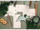 Partydeco Einladungskarte Triceratops 6 Stück
