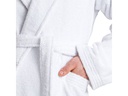 Möve Bademantel Superwuschel XXL, Weiss