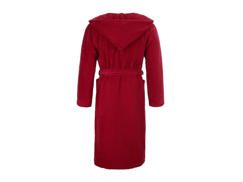 Möve Bademantel Superwuschel XL, Rot