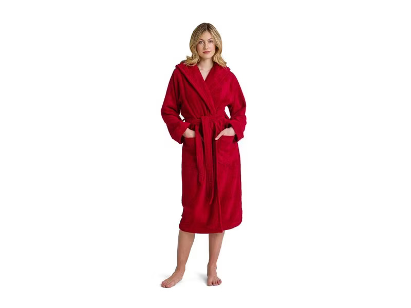 Möve Bademantel Superwuschel S, Rot