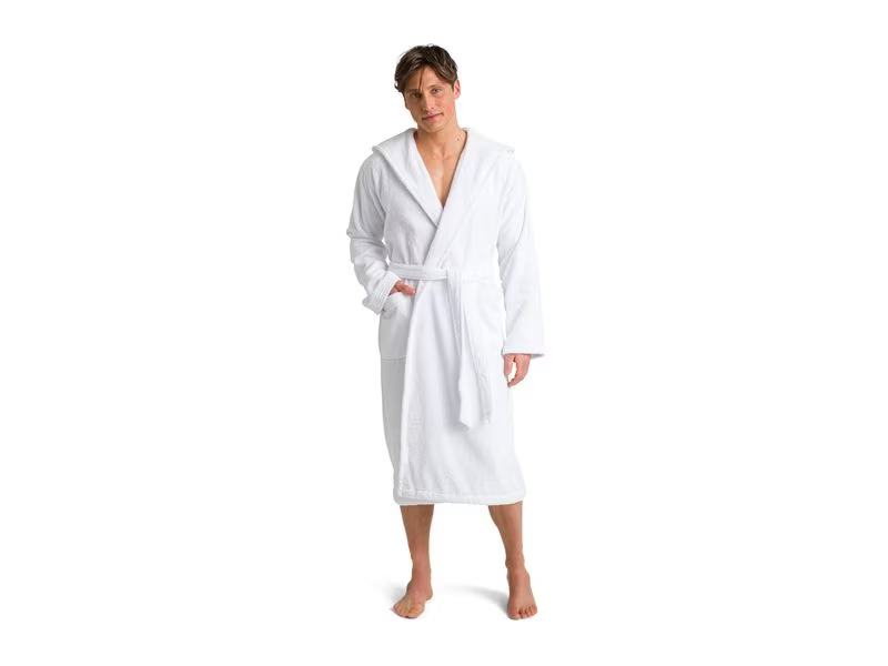 Möve Bademantel Superwuschel M, Weiss