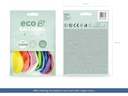 Partydeco Luftballon Uni Eco Pastel 10 Stück, Mehrfarbig, Ø 30 cm