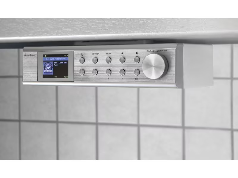 soundmaster Küchenradio IR1500SI Silber