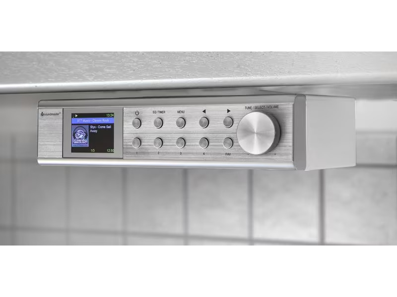 soundmaster Küchenradio IR1500SI Silber