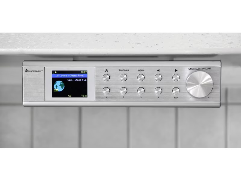 soundmaster Küchenradio IR1500SI Silber