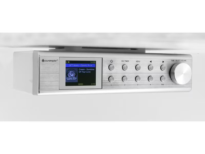 soundmaster Küchenradio IR1500SI Silber