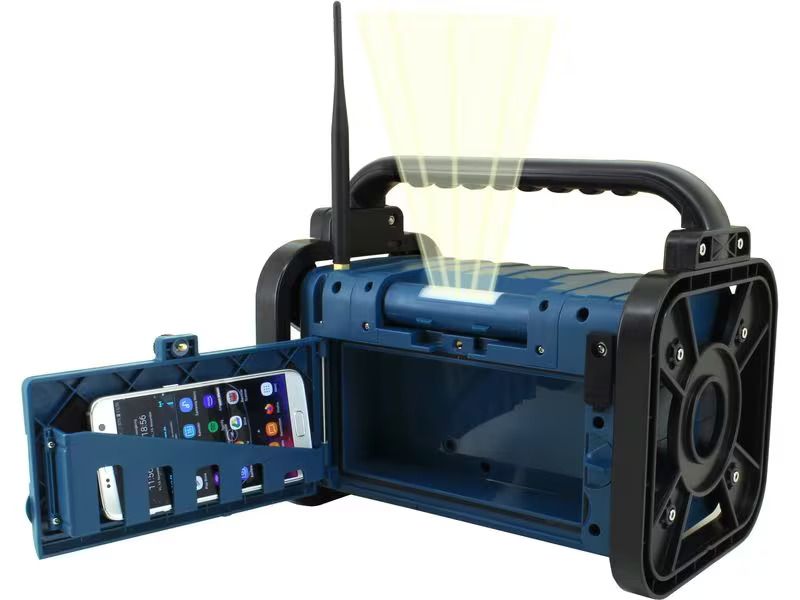 soundmaster Baustellenradio DAB85BL Blau