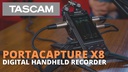 Tascam Portable Recorder Portacapture X8