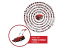 Einhell Akku-Rasenmäher RASARRO 36/38 (2 x 4 Ah)