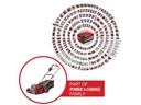 Einhell Akku-Rasenmäher GP-CM 36/47 S Li BL (4 x 4.0Ah)