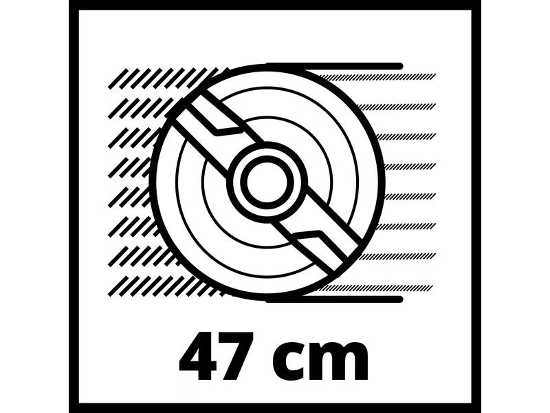 Einhell Akku-Rasenmäher GP-CM 36/47 S Li BL (4 x 4.0Ah)