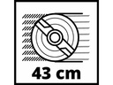 Einhell Akku-Rasenmäher GE-CM 36/43 Li M (2 x 4.0Ah)