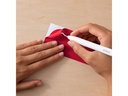 Cricut Vinylfolie Joy Xtra Smart permanent 24.1 x 91.4 cm, Rot