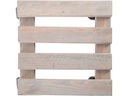 Esschert Design Rolleruntersetzer Quadratisch S Grau/Schwarz